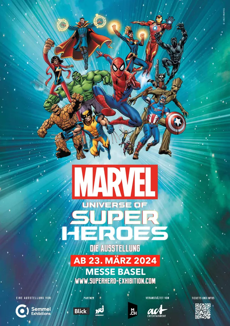 MARVEL Universe Of Super Heroes Semmel Exhibitions